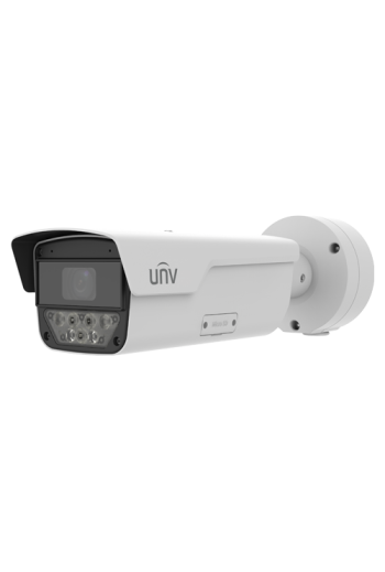 LightHunter - Camera IP, 4MP 60fps, lentila motorizata 8-32mm, AutoFocus, IR 120m, WL 30m, Audio, Alarma, PoE+, IK10 - UNV IPC26