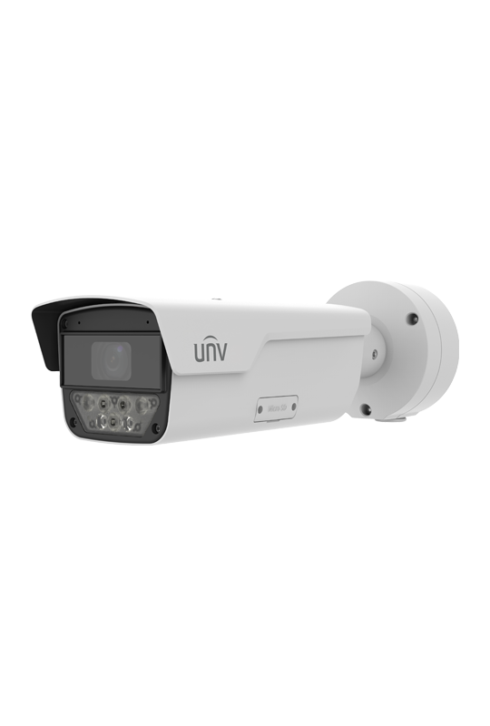 LightHunter - Camera IP, 4MP 60fps, lentila motorizata 8-32mm, AutoFocus, IR 120m, WL 30m, Audio, Alarma, PoE+, IK10 - UNV IPC26