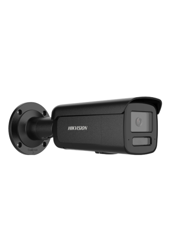 Camera IP 12MP UHD, AcuSense3, lentila 2.8mm, IR&WL 60m, Audio, Audio+Strobo R/B, Neagra - HIKVISION DS-2CD2T123G2-LIS2UY-SRB-2.