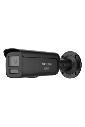 Camera IP 12MP UHD, AcuSense3, lentila 2.8mm, IR&WL 60m, Audio, Audio+Strobo R/B, Neagra - HIKVISION DS-2CD2T123G2-LIS2UY-SRB-2.