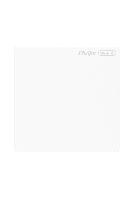 Acces Point Wi-Fi 6 AX3000, 2x2 MU-MIMO, 2 x RJ45 1G, PoE/PoE+ In, Cloud Management RG-RAP62-Wall-lite