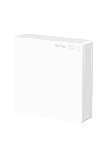 Acces Point Wi-Fi 6 AX3000, 2x2 MU-MIMO, 2 x RJ45 1G, PoE/PoE+ In, Cloud Management RG-RAP62-Wall-lite