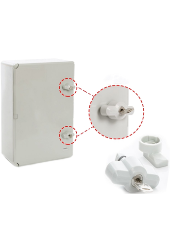 Incuietoare cu cheie pentru cutiile de distribuite IP67 - Plastim PPA05IP67