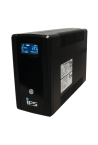 Sursa neintreruptibila - UPS OfficePro, 600VA/360W, LCD, AVR, repornire automata, management USB, 2xSchuko TM-LI-0k6-OFFICEPRO