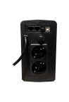 Sursa neintreruptibila - UPS OfficePro, 600VA/360W, LCD, AVR, repornire automata, management USB, 2xSchuko TM-LI-0k6-OFFICEPRO