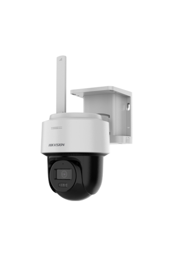 Camera IP PT, 4G, 4MP, 2.8mm, IR/WL 30m, Audio, Smart Tracking, panou solar, IP66 - HIKVISION DS-2CFSP4-4G-2.8mm