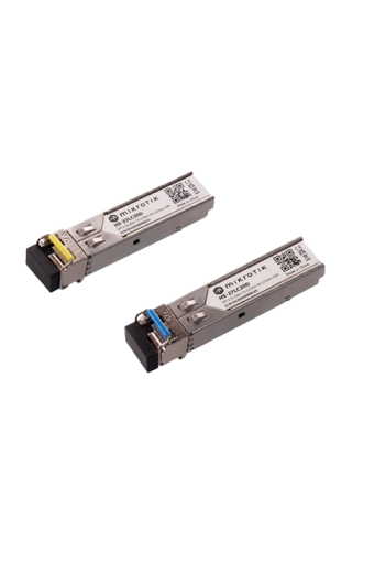 Kit 2 x Module SFP, 1G/2.5G, SM, Simplex LC, 20km, 1270/1330nm, BiDi, Industrial - MikroTik HS-2733LC20D