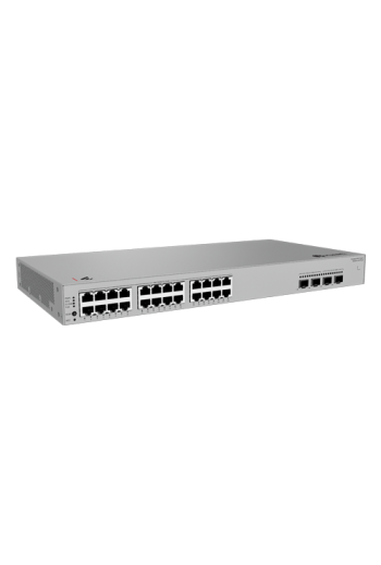 Switch L2, 24 x RJ45 1G PoE+, 2 x SFP 2.5G, 2 x SFP+ 10G, PoE 195W, Cloud Management - Huawei eKit S220S-24LP4JX
