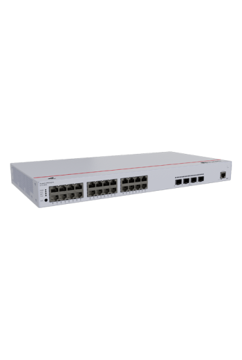 Switch L2, 24 x RJ45 1G PoE+, 4 x SFP+ 10G, PoE 400W, iStack, Cloud Management - Huawei eKit S310-24P4X