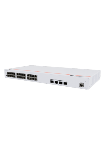 Switch L2, 24 x RJ45 1G PoE+, 4 x SFP+ 10G, PoE 400W, iStack, Cloud Management - Huawei eKit S310-24P4X