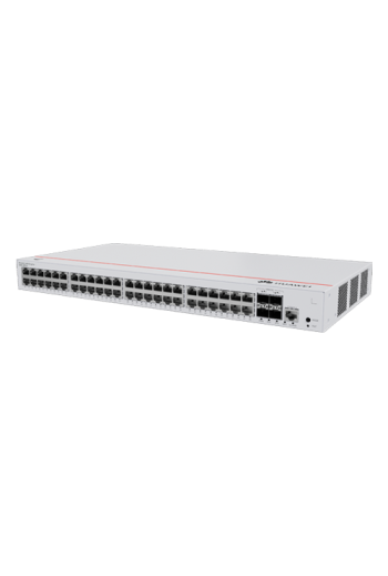 Switch L2, 48 x RJ45 1G PoE+, 4 x SFP+ 10G, PoE 380W, iStack, Cloud Management - Huawei eKit S310-48P4X