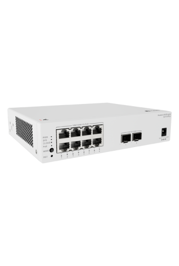 Switch L2, 8 x RJ45 1G PoE+, 2 x SFP 2.5G, PoE 128W, Cloud Management - Huawei eKit S210-8P2J